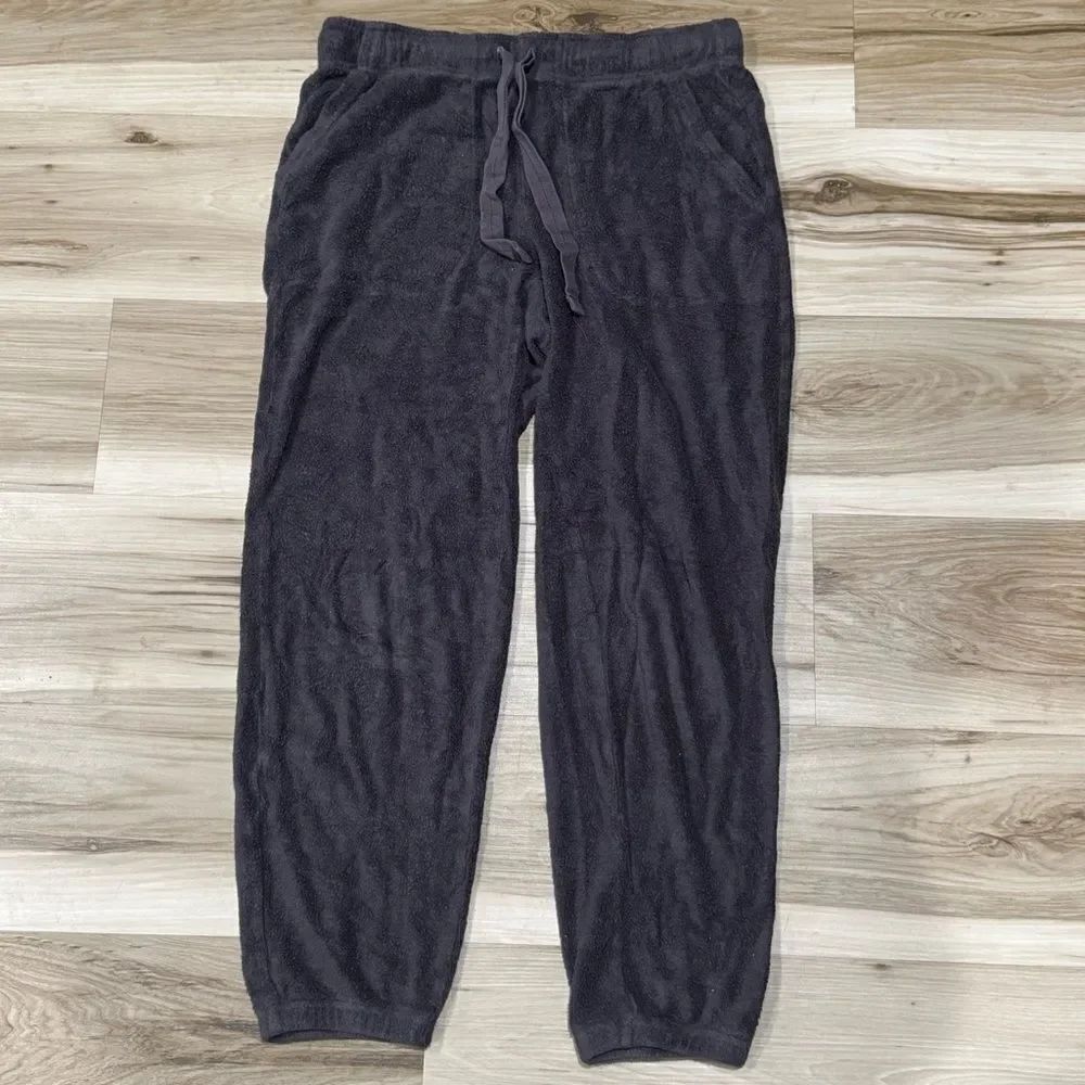 Aerie Brown Terrycloth Jogger Pants Women’s Small
